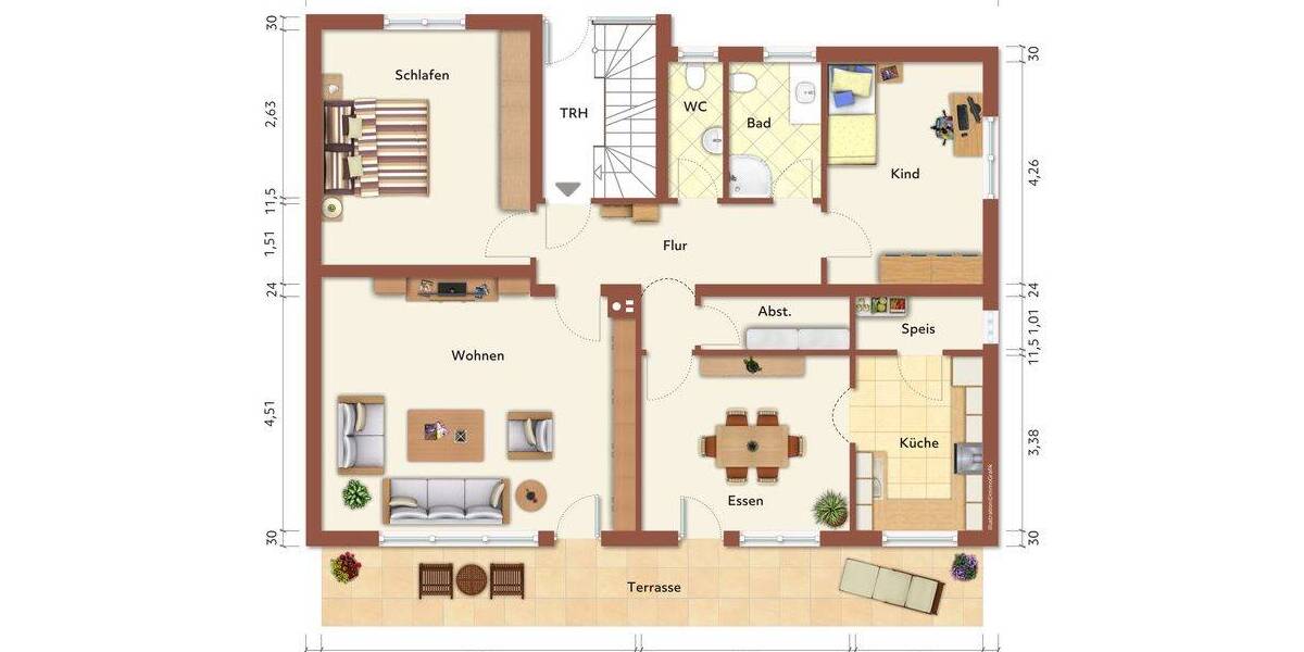 Mehrfamilienhaus, Wohnhaus Eggenfelden - 8 Zimmer, 208 m&sup2;, 486.000&euro; | Angebot:26912868