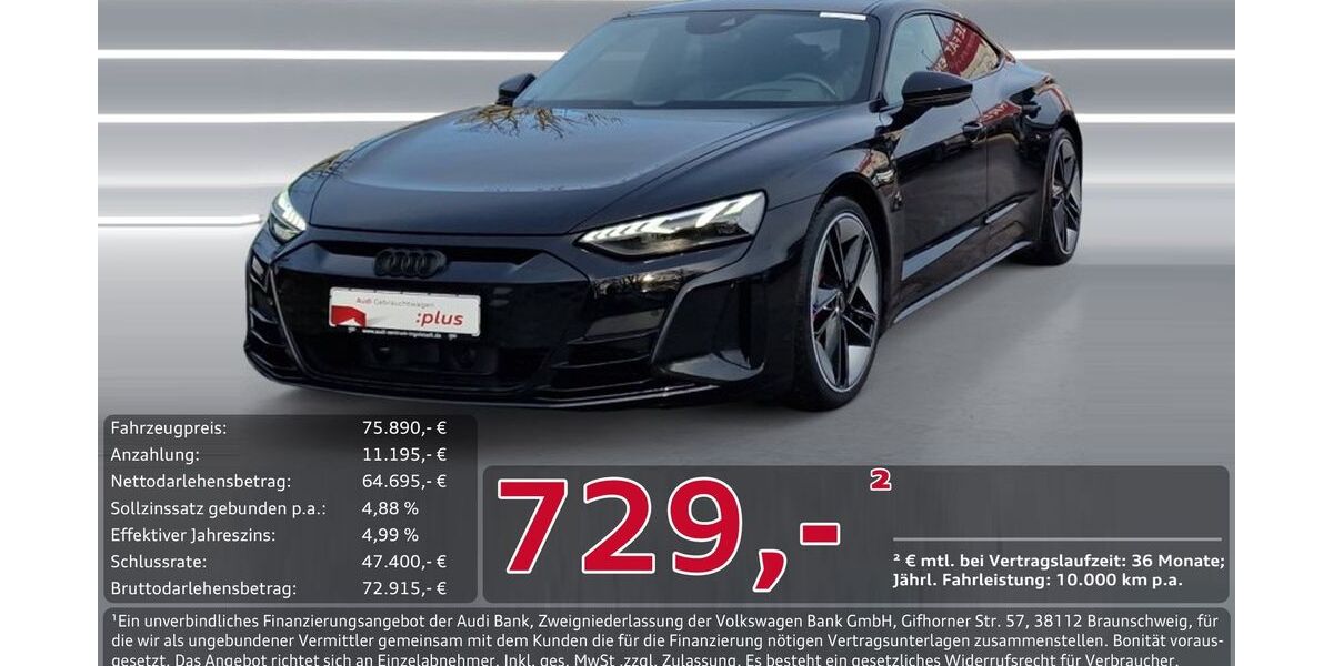 Audi e-tron GT 46.086 km 75.890 &euro; Ingolstadt 85057