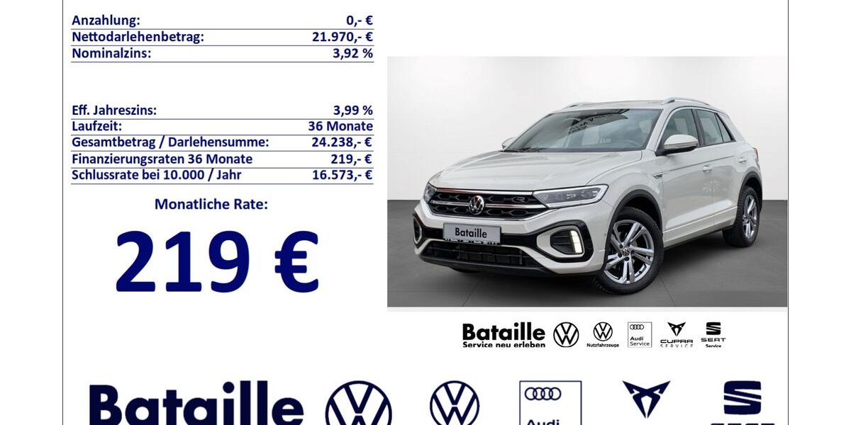 VW T-Roc 23.362 km 21.970 &euro; Jülich 52428