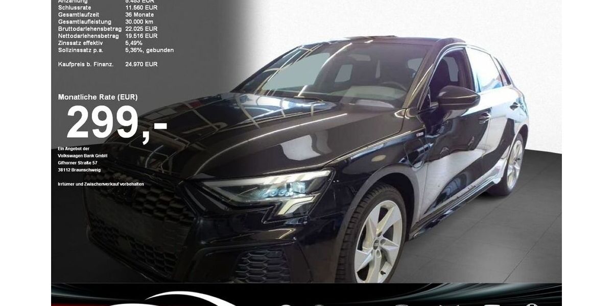 Audi A3 63.976 km 24.970 &euro; Sigmaringen 72488