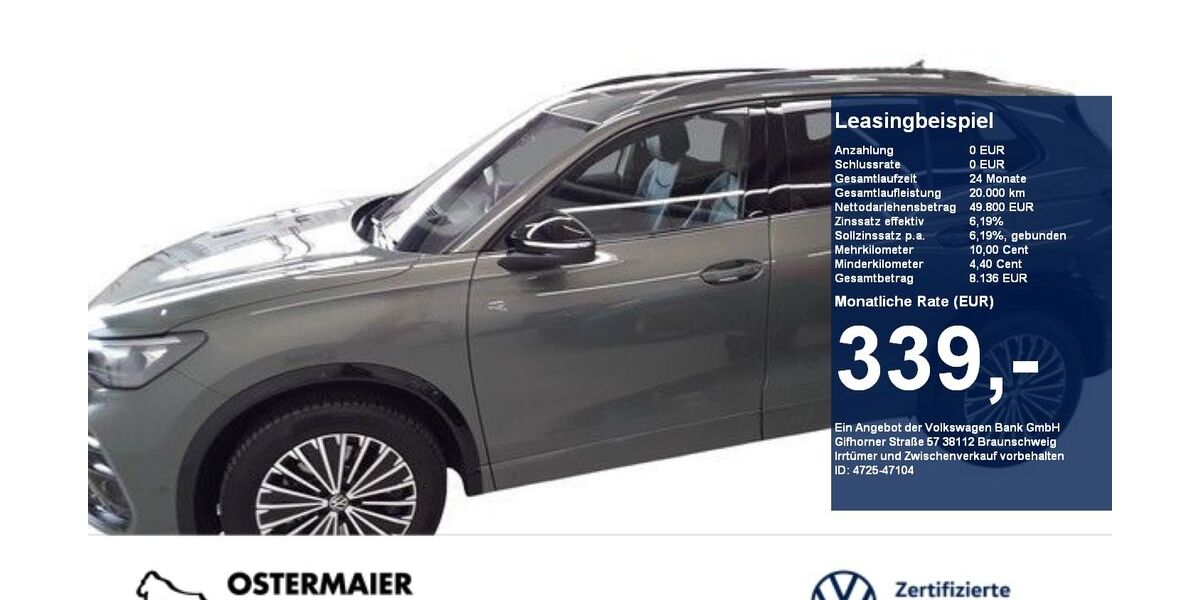 VW Tiguan 2.380 km 49.800 &euro; Vilsbiburg 84137
