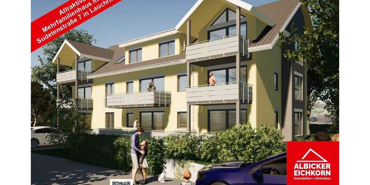4 Zi. DG mit Balkon ca.99 m² - Wohnung 7 - Sudetenstr. 7, 79787 Lauchringen - Neubau 4 zimmer