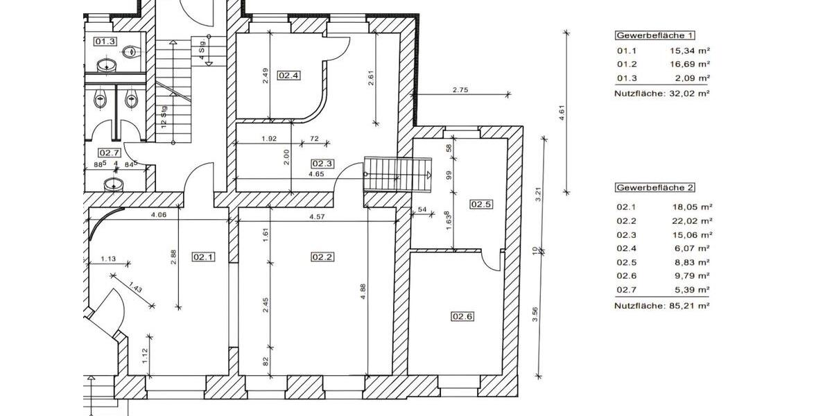 GewerbeBürofläche zu vermieten zimmer