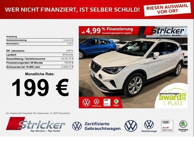Seat Arona 25.225 km 18.498 &euro; Detmold 32760