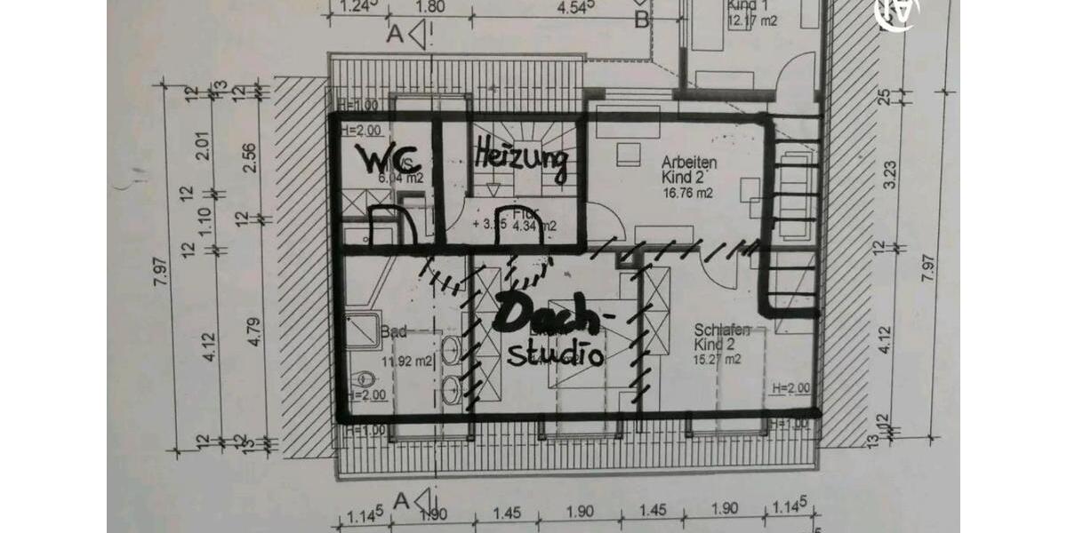Maisonettenwohnung Hockenheim - 5 Zimmer, 125 m&sup2;, 1.250&euro; | Angebot:26553619