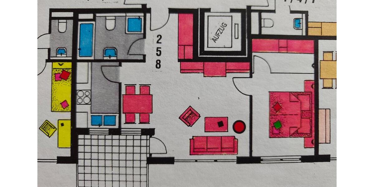 Erdgeschoßwohnung Vaihingen an der Enz - 2.5 Zimmer, 55 m&sup2;, 600&euro; | Angebot:25612139