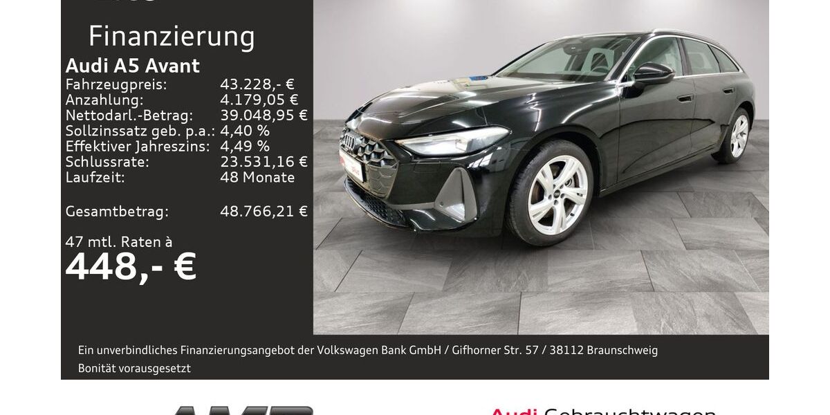 Audi A5 5.350 km 42.380 &euro; Borna 04552