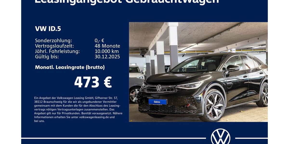 VW ID.5 7.710 km 43.930 € Stuttgart 70563