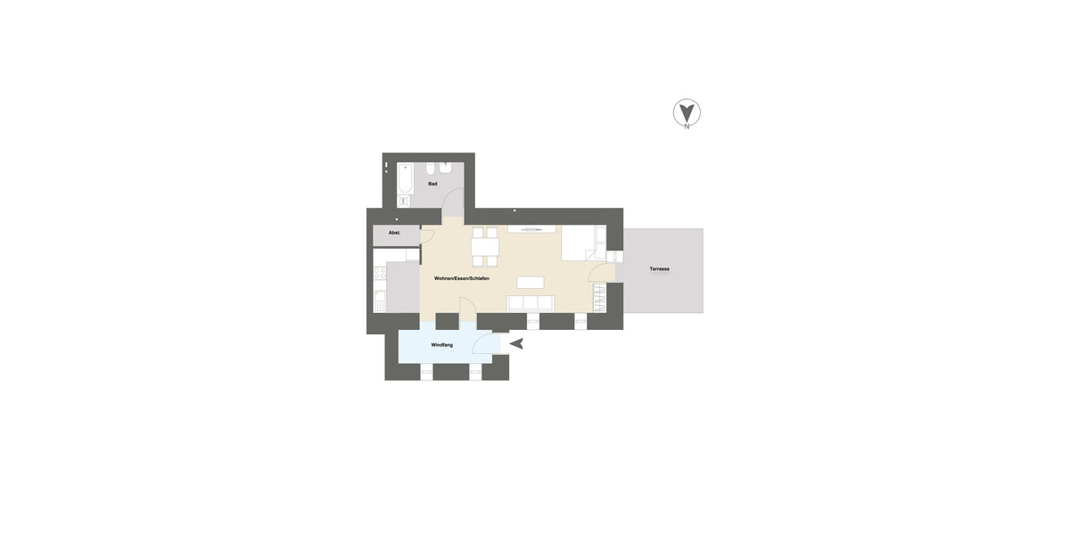 Gewerbeobjekt Darmstadt Bessungen - 1 Zimmer, 359.000&euro; | Angebot:25263400