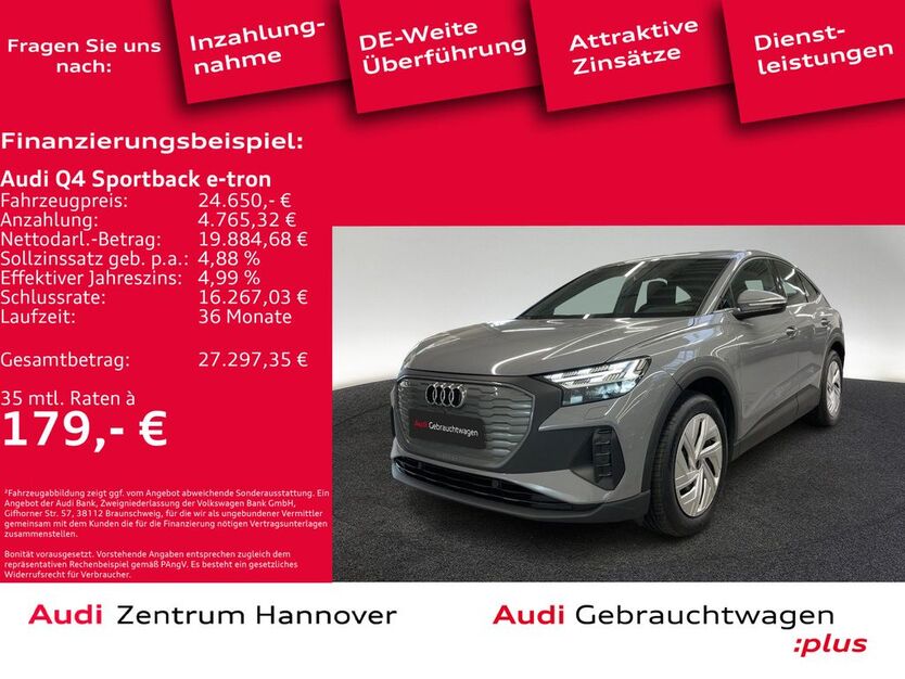 Audi Q4 e-tron 45.079 km 24.150 € Hannover 30179