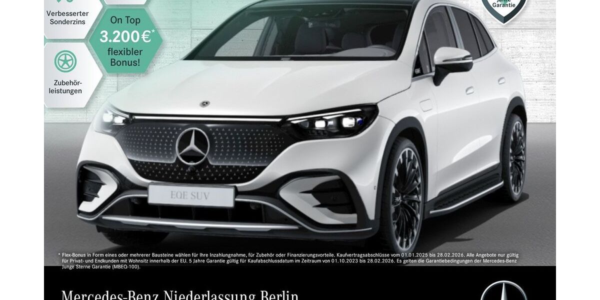Mercedes-Benz EQE SUV 11.074 km 77.990 € Berlin 12681
