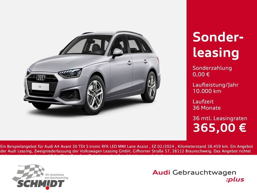 Audi A4 38.459 km 32.750 € Bernsdorf 09337