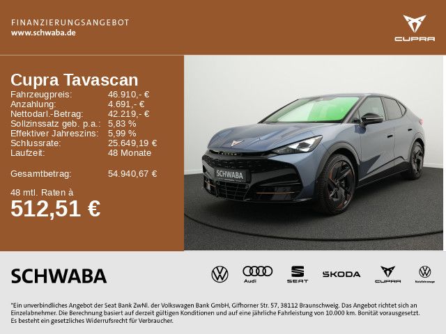 Cupra Tavascan 16.505 km 46.910 € Gersthofen 86368
