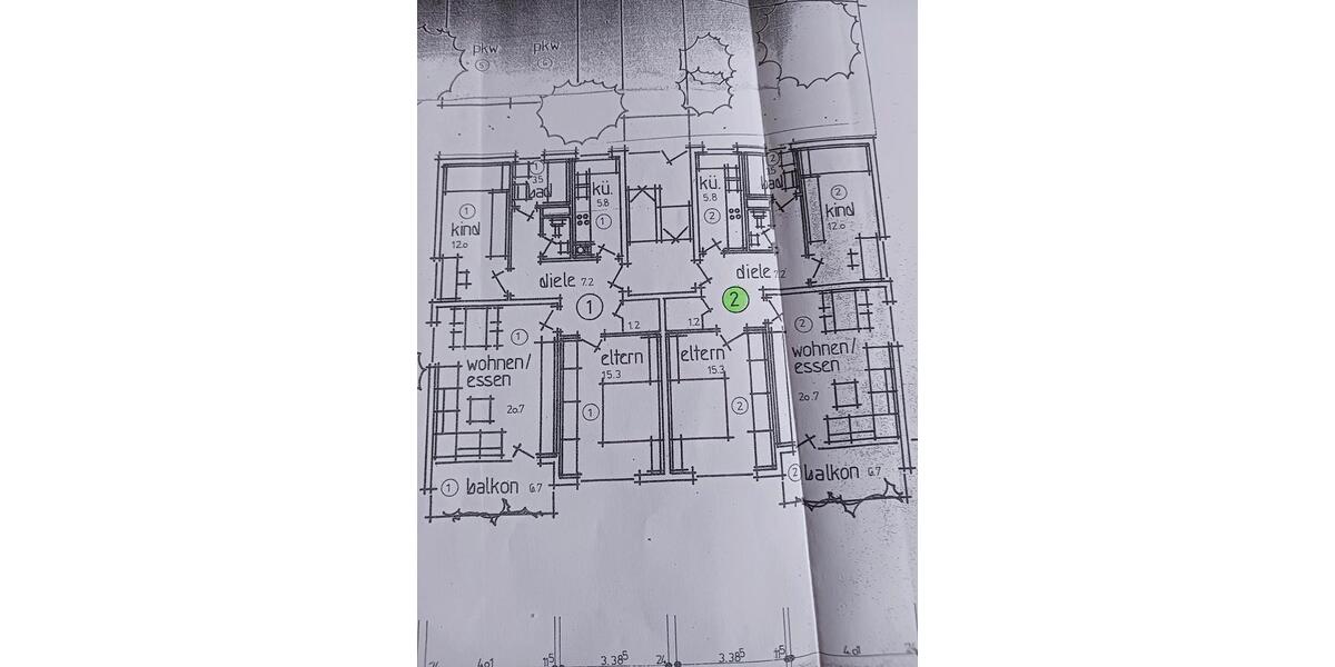 Erdgeschoßwohnung Heilbronn Horkheim - 3 Zimmer, 73 m&sup2;, 265.000&euro; | Angebot:24459765
