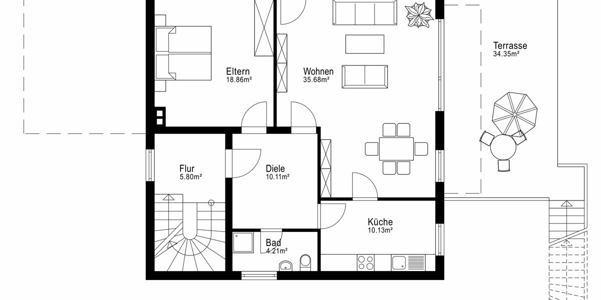 Repräsentatives Mehrgenerationenhaus auf ca. 851 m² Grundstück - Mehrfamilienhaus, Wohnhaus Otterfing | Angebot:27016904