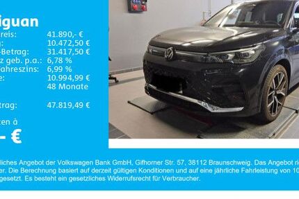 VW Tiguan 20.900 km 41.890 &euro; Gersthofen 86368
