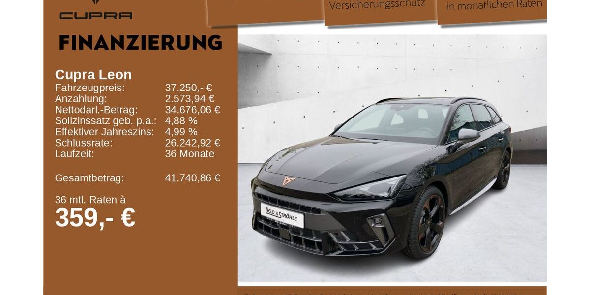 Cupra Leon 13.001 km 35.450 &euro; Neu-Ulm 89231