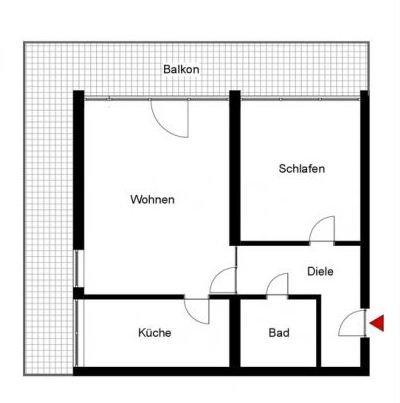Etagenwohnung Kulmbach Blaich - 2 Zimmer, 71 m&sup2;, 149.000&euro; | Angebot:26523814