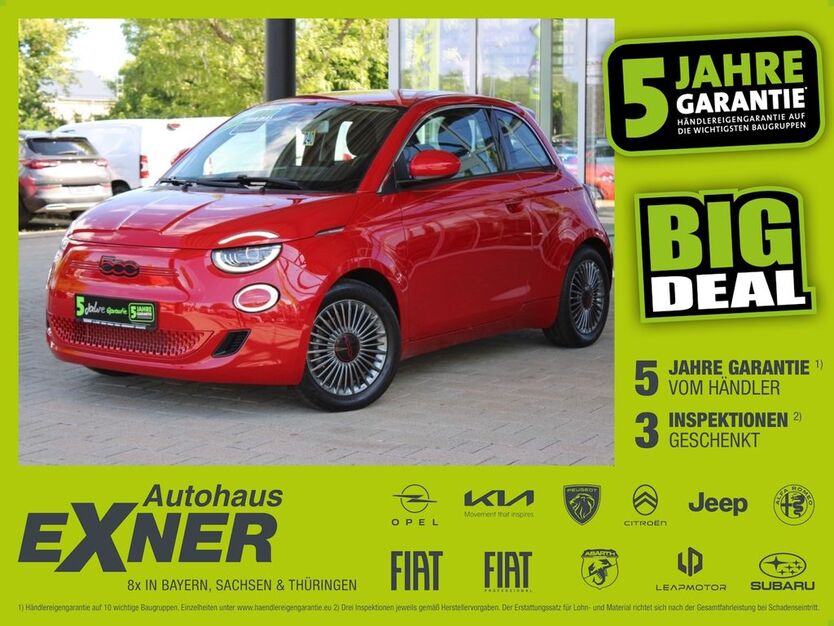 Fiat 500e 15.390 km 18.300 € Hof 95032