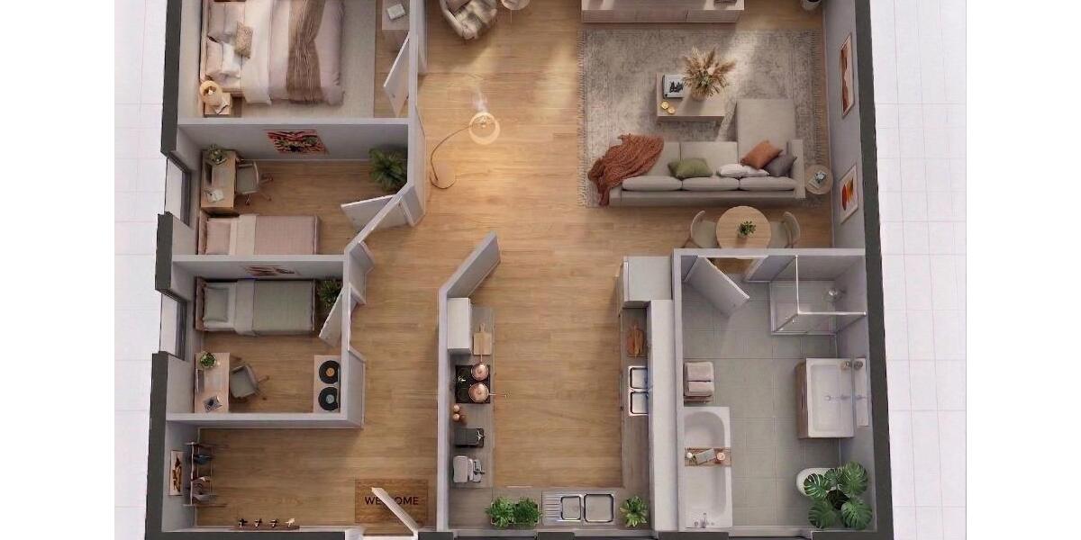 Doppelhaushälfte Mittweida - 4 Zimmer, 132 m&sup2;, 1.000&euro; | Angebot:25931181