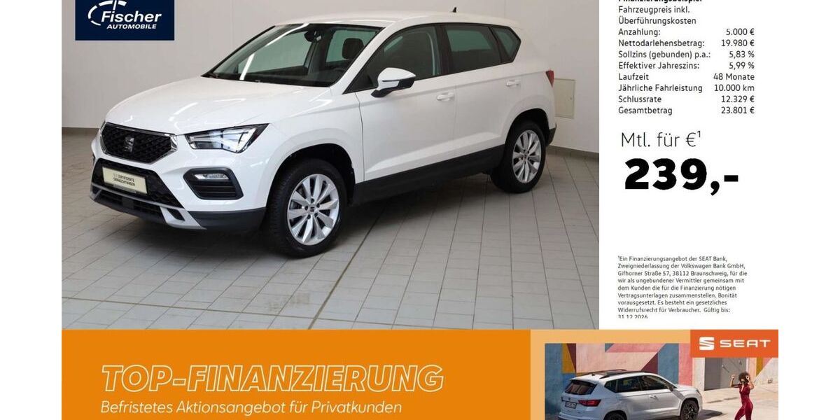 Seat Ateca 30.131 km 24.980 &euro; Amberg 92224