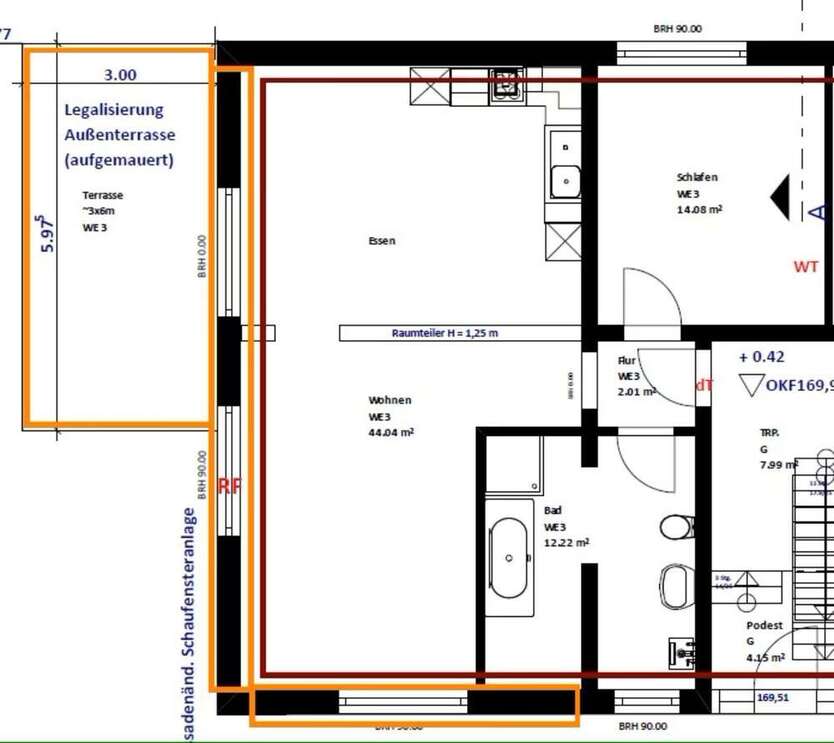 Wohnung zum Mieten in Gummersbach 700 € 80 m²
