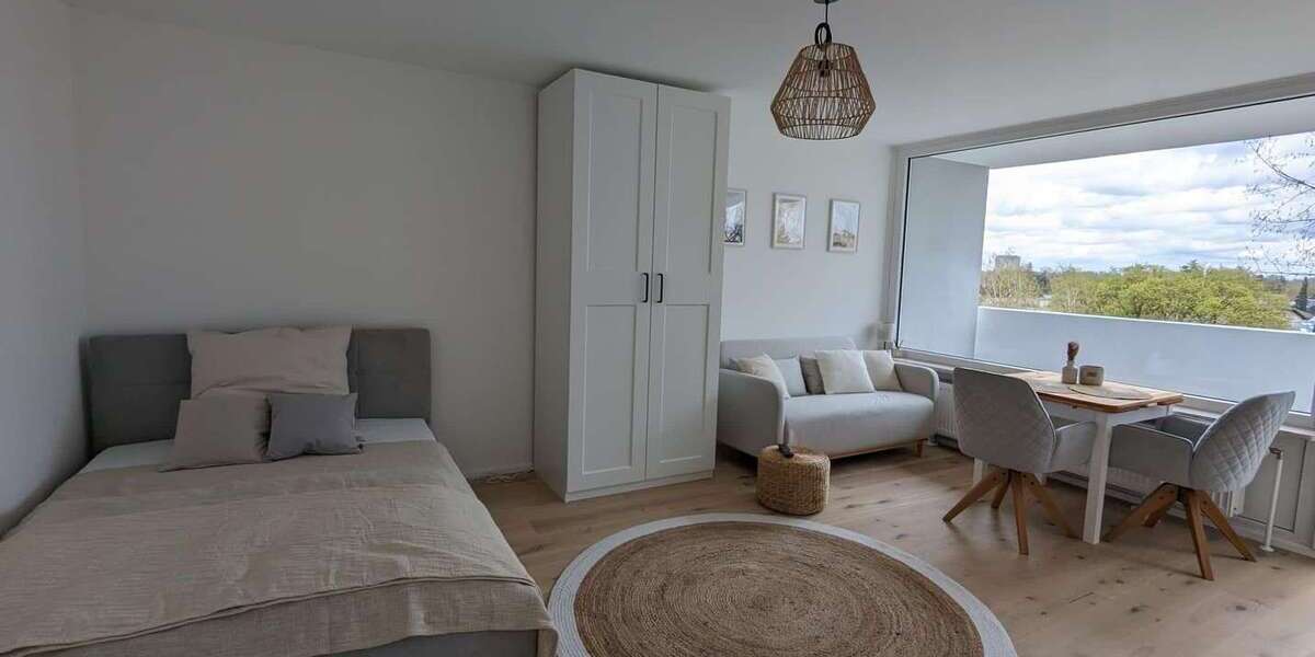 Etagenwohnung München Thalkirchen-Obersendling-Forstenried-Fürstenried-Solln - 1 Zimmer, 36 m&sup2;, 1.340&euro; | Angebot:25625447