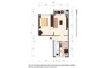 Etagenwohnung Döbeln Sörmitz - 2 Zimmer, 49 m&sup2;, 259&euro; | Angebot:26627732
