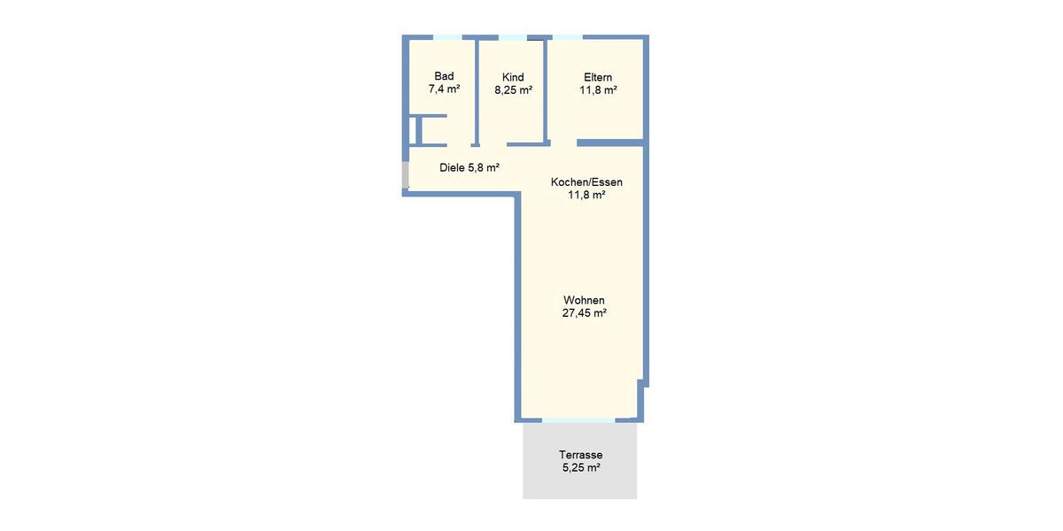 Etagenwohnung Vilsbiburg - 3 Zimmer, 78 m&sup2;, 1.050&euro; | Angebot:26094591