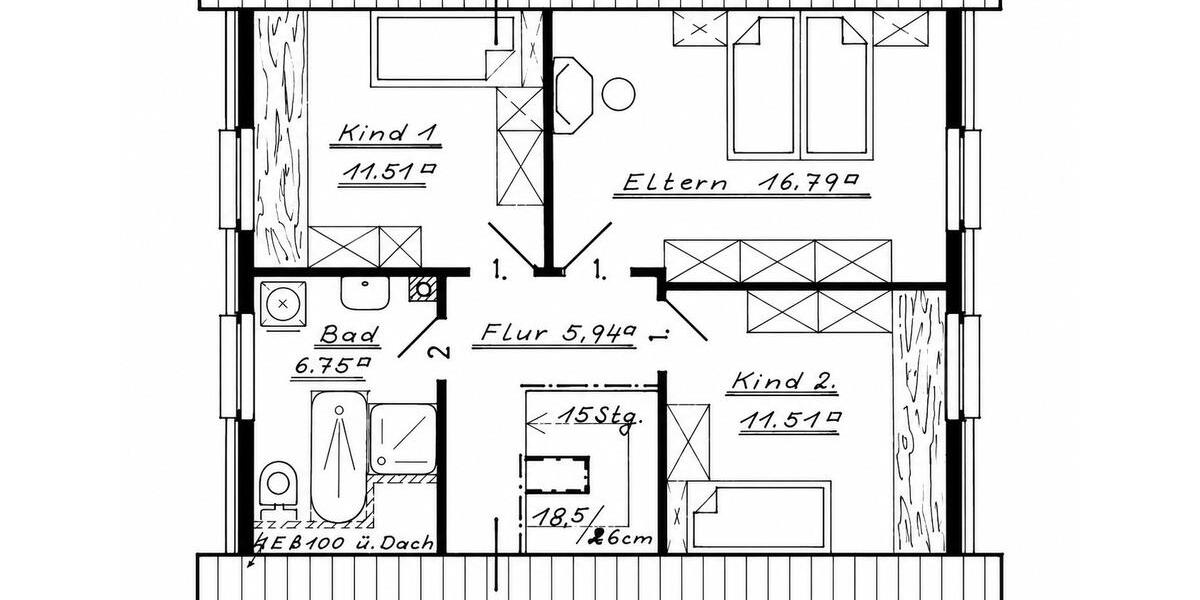 Einfamilienhaus Barßel - 5 Zimmer, 116 m&sup2;, 259.000&euro; | Angebot:27131247