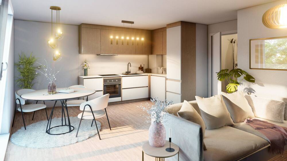 Terrassenwohnung Norderstedt Harksheide - 2 Zimmer, 56 m&sup2;, 249.000&euro; | Angebot:25675025