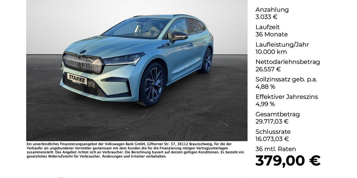 Skoda Enyaq 73.604 km 29.590 &euro; Georgsmarienhütte 49124