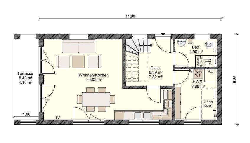 Einfamilienhaus Zingst - 4 Zimmer, 107 m&sup2;, 780.900&euro; | Angebot:26139864