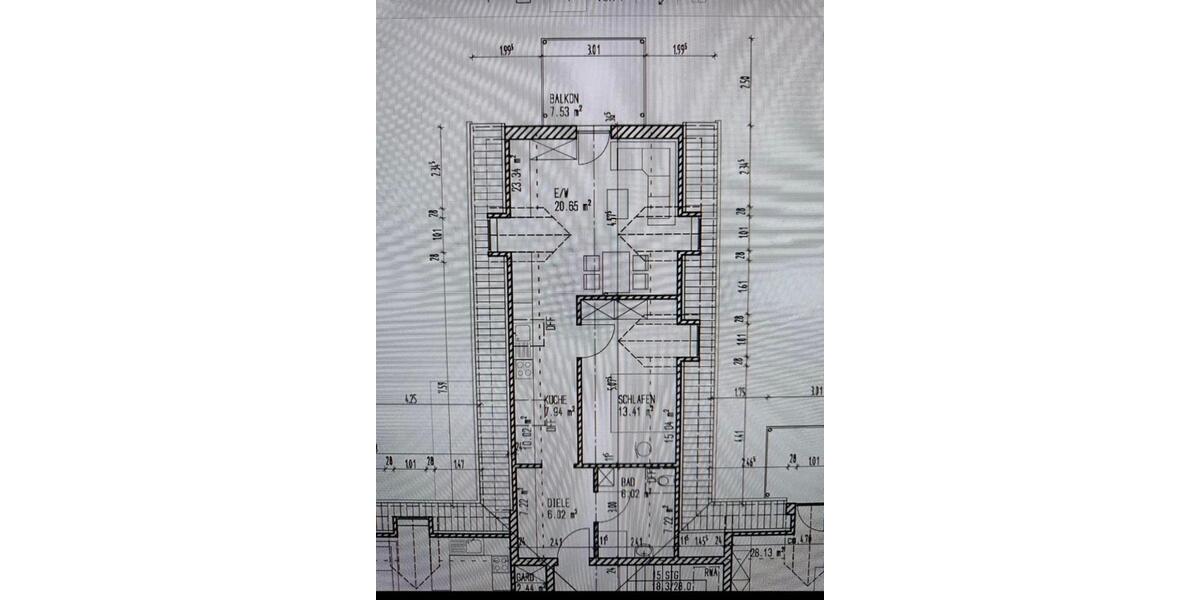 Dachgeschoßwohnung Pförring - 2 Zimmer, 57 m&sup2;, 717&euro; | Angebot:26422218