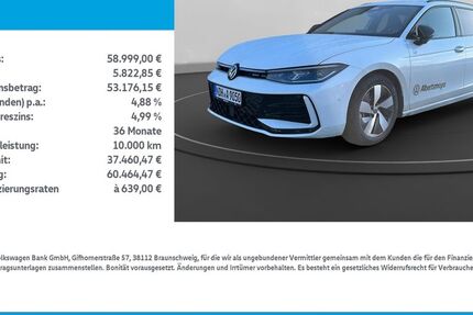 VW Passat Variant 3.000 km 58.999 &euro; Nordhausen 99734