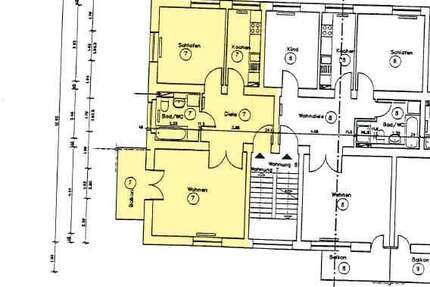 Wohnung Halle Dölau - 2 Zimmer, 58 m&sup2;, 540&euro; | Angebot:27351483