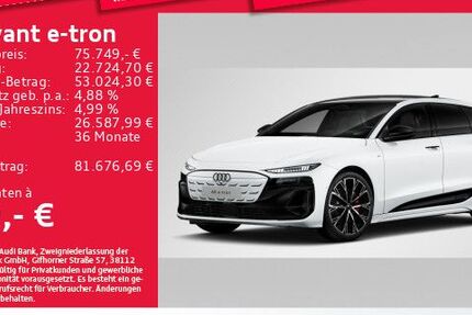 Audi A6 e-tron 16.345 km 75.749 &euro; Eching 85386