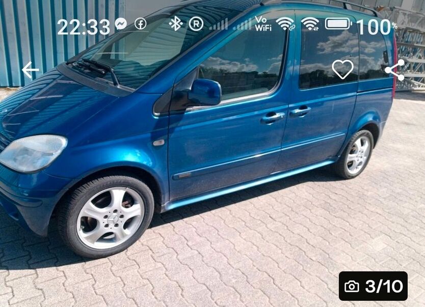Mercedes-Benz Vaneo 173.000 km 4.999 € Kempen 47906