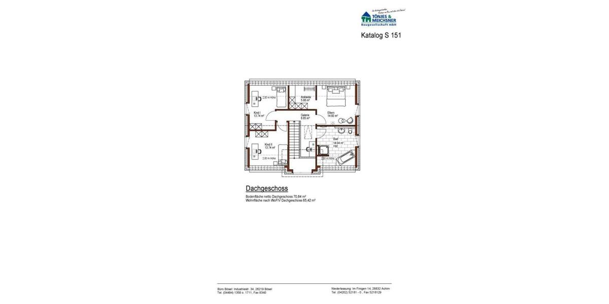 Einfamilienhaus Quakenbrück - 4.5 Zimmer, 145 m&sup2;, 306.100&euro; | Angebot:8912371