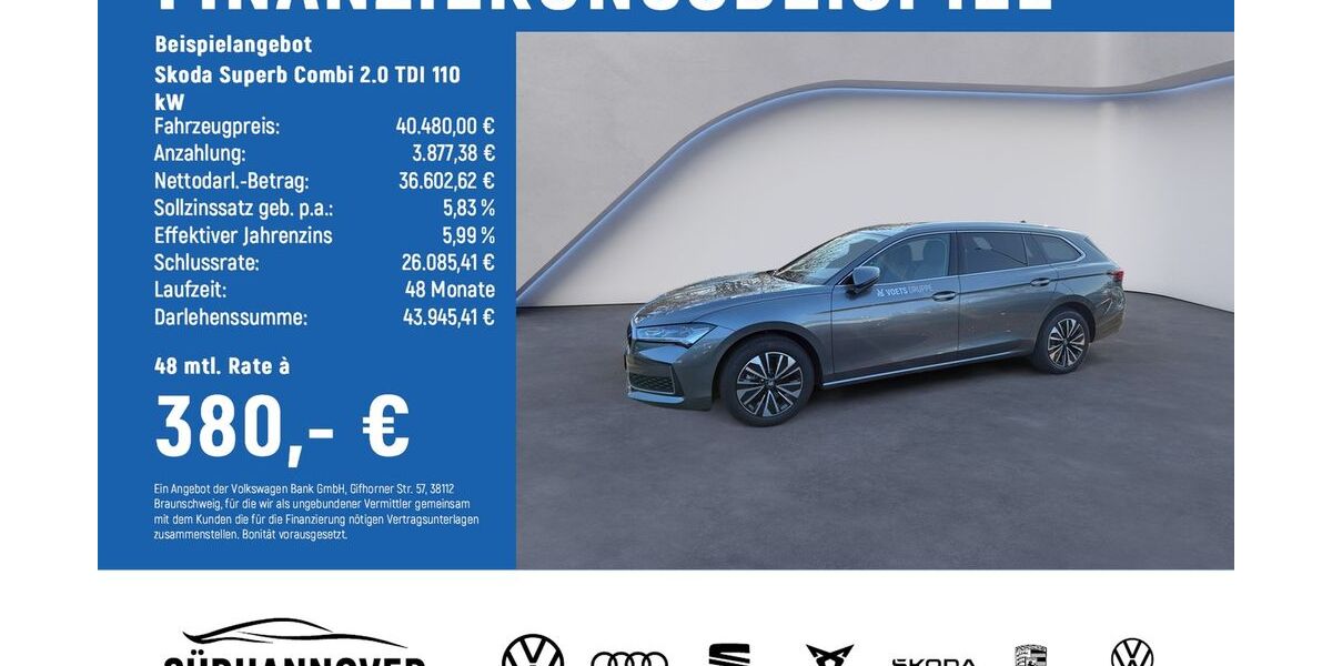 Skoda Superb 24.780 km 40.480 &euro; Göttingen 37079