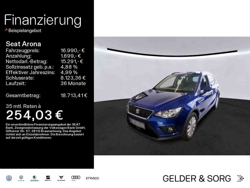 Seat Arona 70.720 km 16.990 € Haßfurt 97437