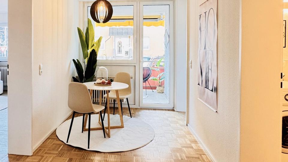 Hochparterre Ravensburg Eschach - 1.5 Zimmer, 56 m&sup2;, 259.000&euro; | Angebot:26972670