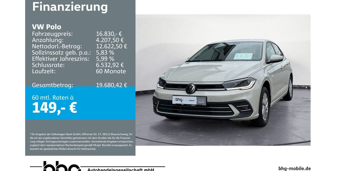 VW Polo 42.461 km 16.460 &euro; Metzingen 72555