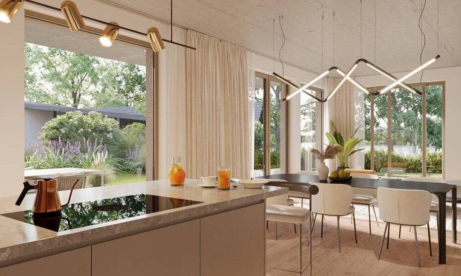 Elegante 4-Zimmer Wohnung, erste Reihe am Tegeler See mit 187 qm Garten & direktem Seezugang - barrierefrei