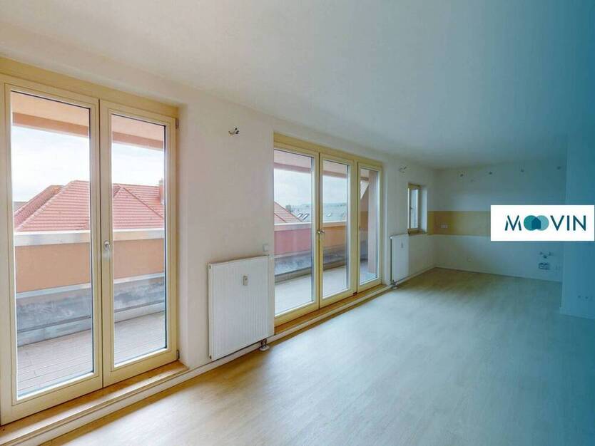 ** Exklusive 4-Zimmer-Dachgeschoßwohnung mit 2 Terrassen in Dresden, Pieschen! **