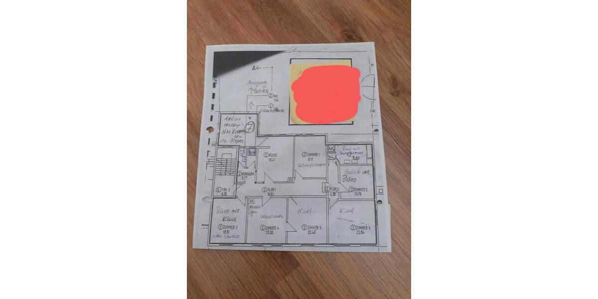 Etagenwohnung Altensteig - 6 Zimmer, 175 m&sup2;, 1.400&euro; | Angebot:26180602