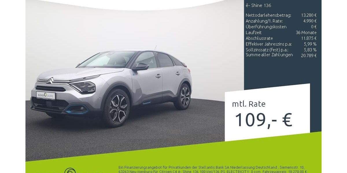 Citroen C4 25.679 km 17.650 &euro; Münster - Amelsbüren 48163