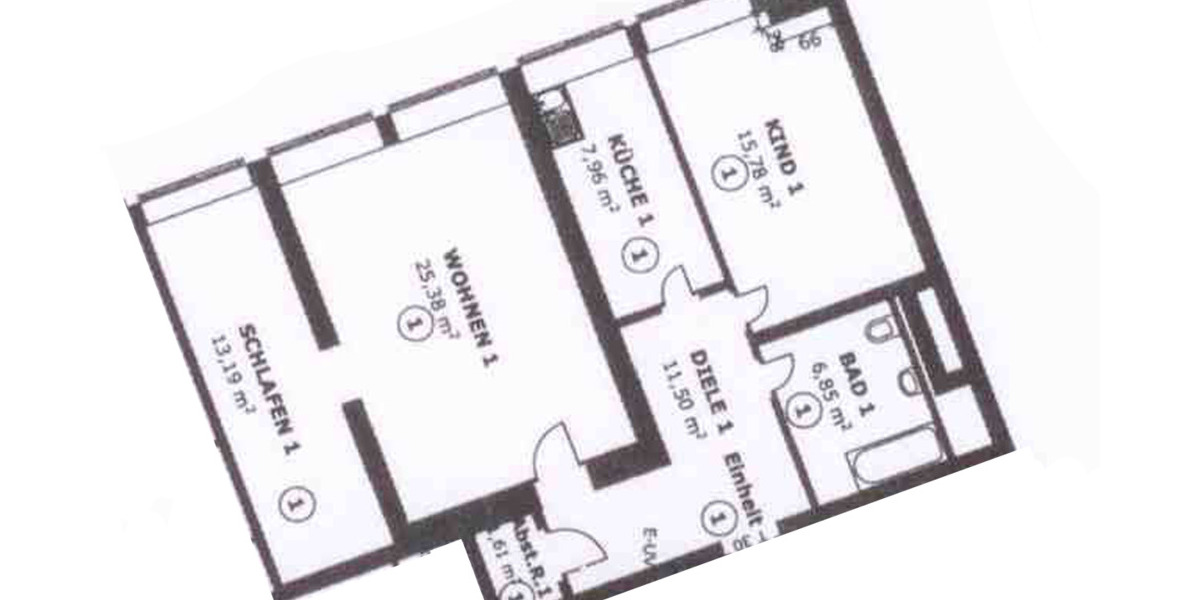 Etagenwohnung Nürnberg Glockenhof - 3 Zimmer, 83 m&sup2;, 1.120&euro; | Angebot:26433958