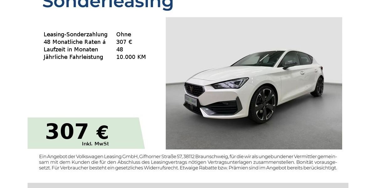 Cupra Leon 48.500 km 26.980 &euro; Fürth 90763