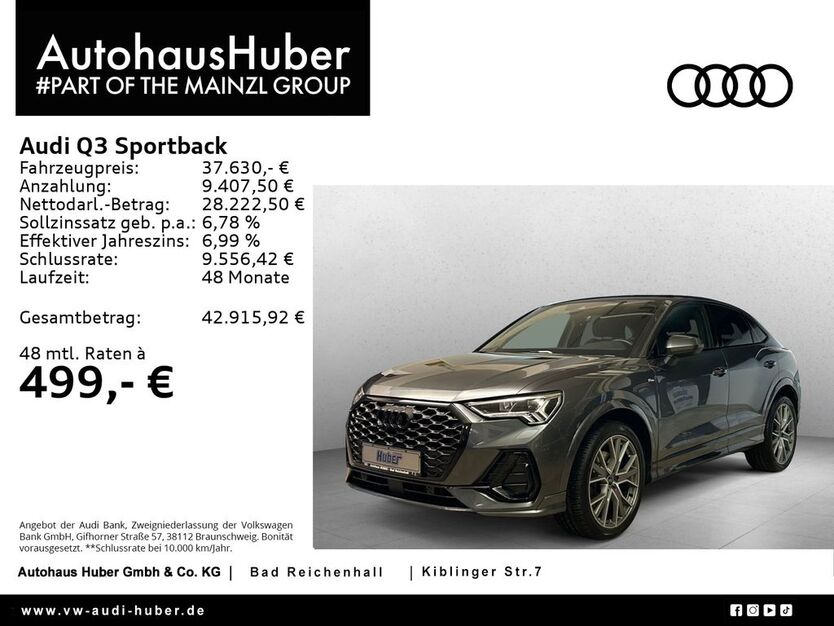 Audi Q3 35.700 km 37.630 € Bad Reichenhall 83435